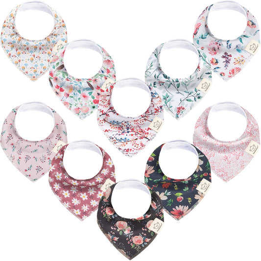 Tea Party Bandana Bibs
