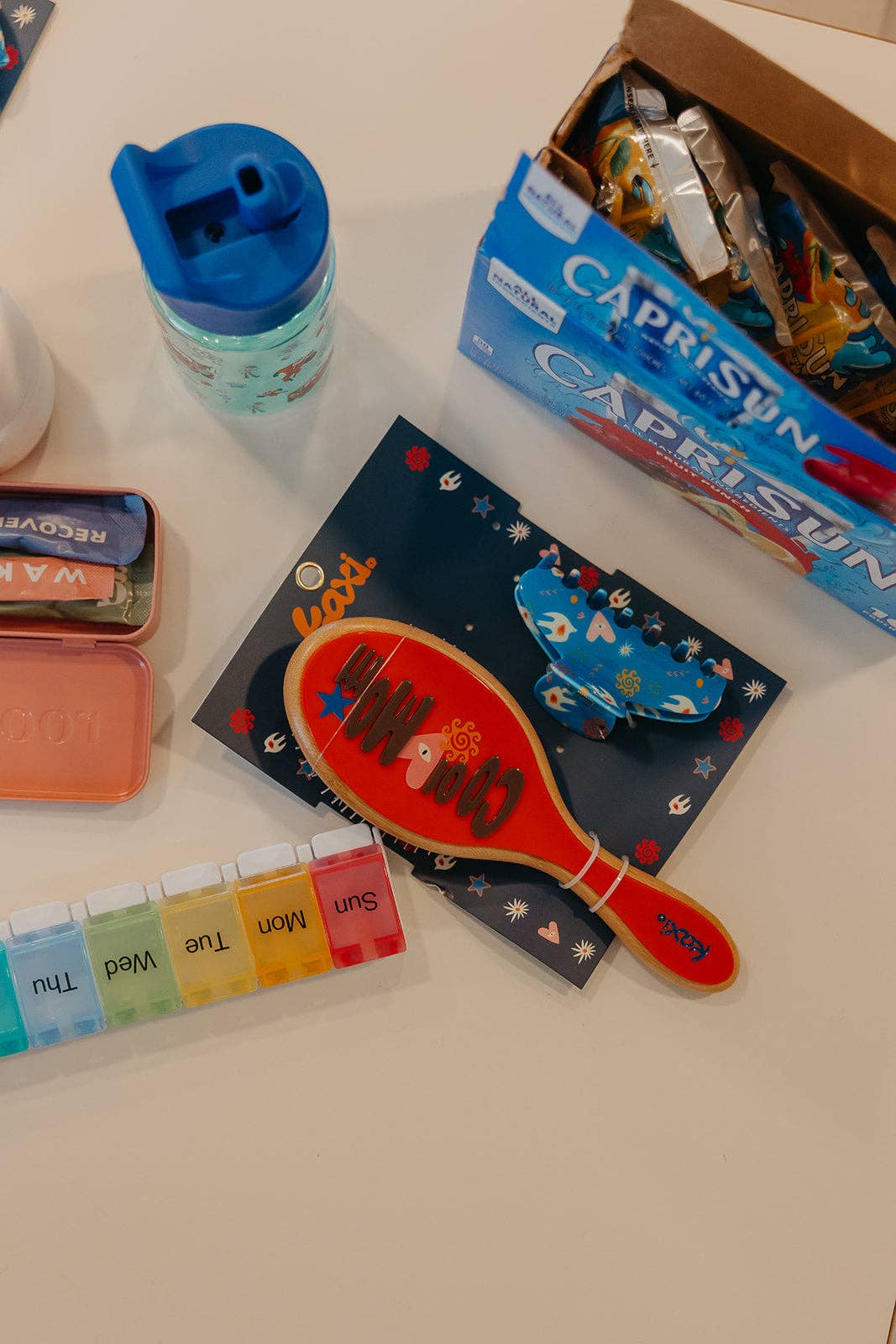 Mom Hair Brush + Midi Claw Set