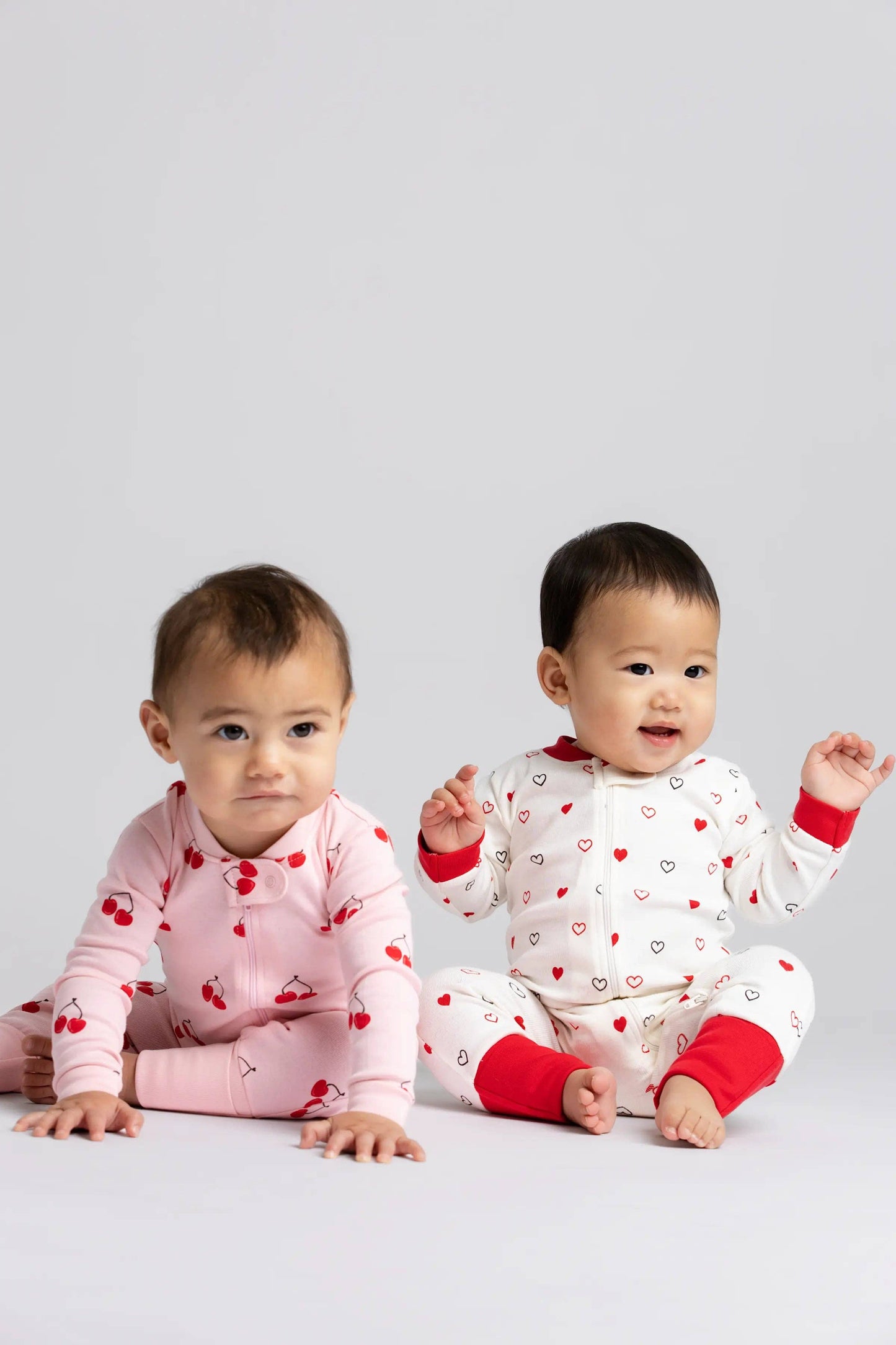 Doodle Hearts Zippy PJs