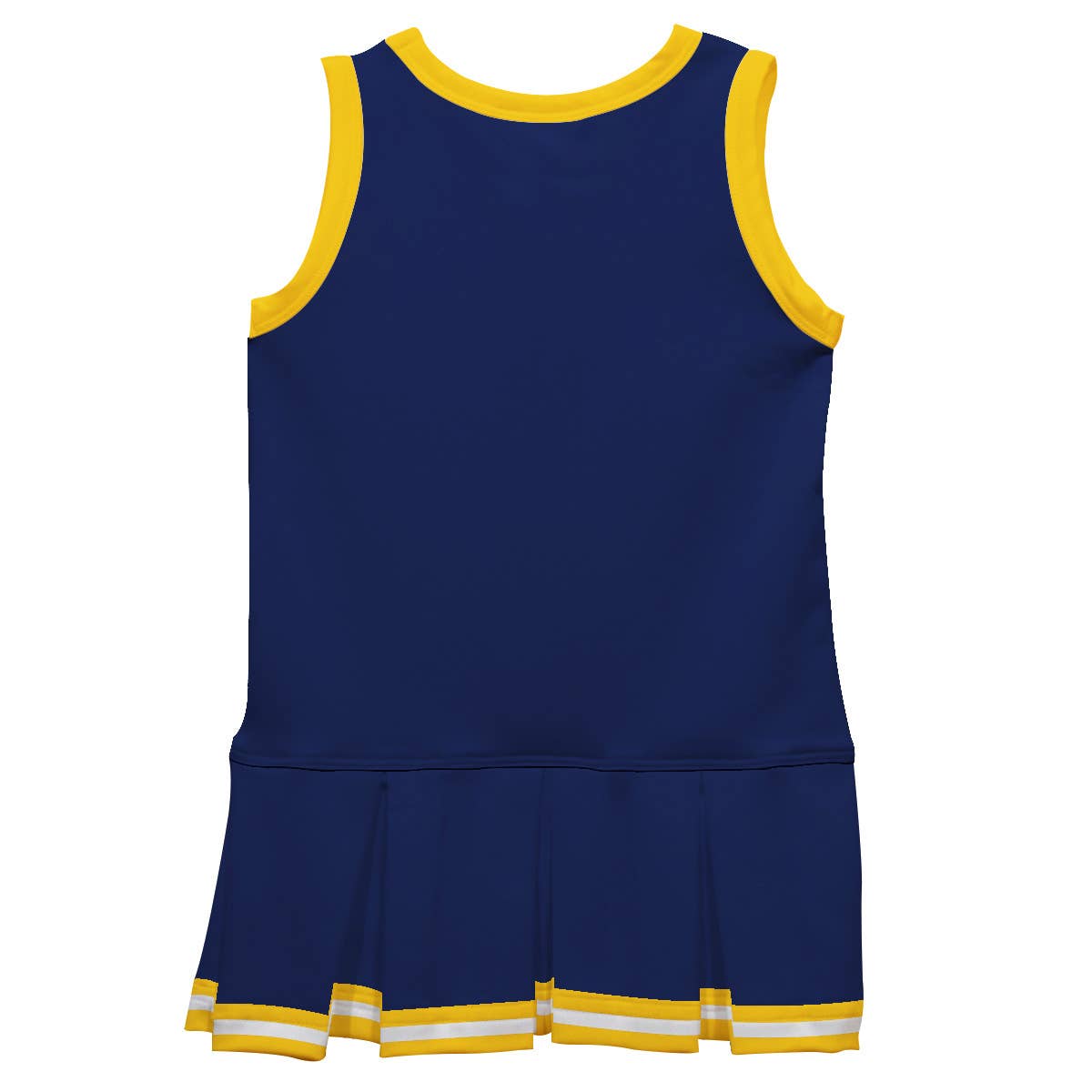 Navy & Yellow Cheer Dress