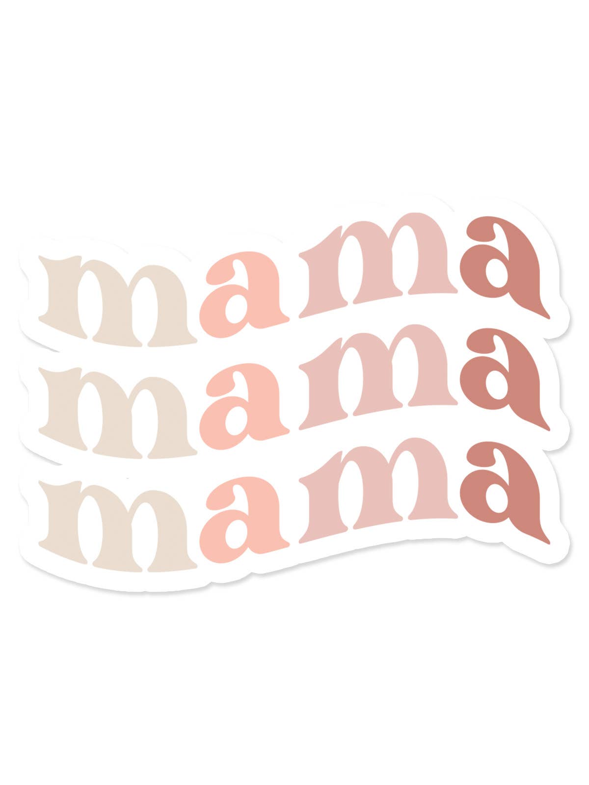 Mama Vinyl Sticker – With Love, Poppy