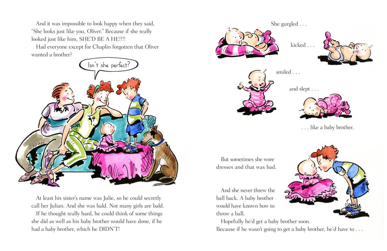 But I Wanted a Baby Brother! by Kate Feiffer