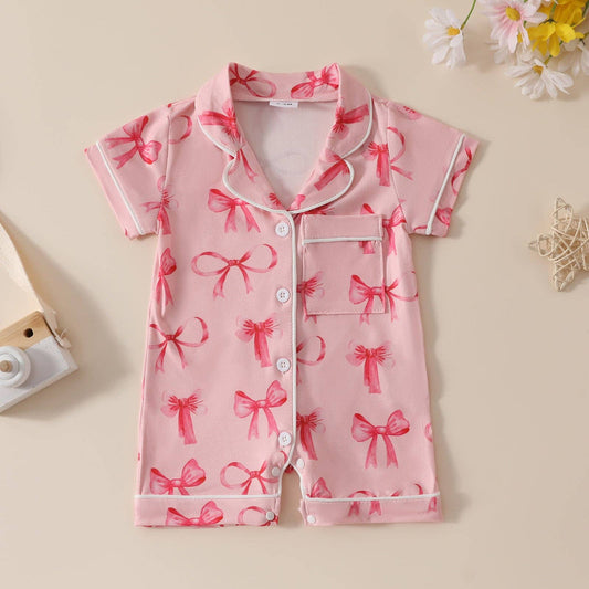 Girly Girl Pajama Romper