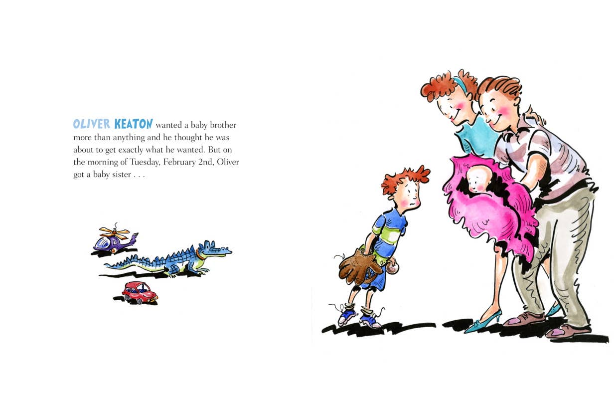 But I Wanted a Baby Brother! by Kate Feiffer