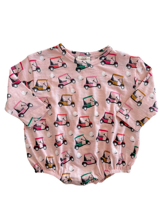 Golf Cart Bubble Romper