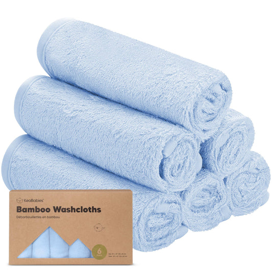 Bravo Blue Pack Baby Wash Cloths
