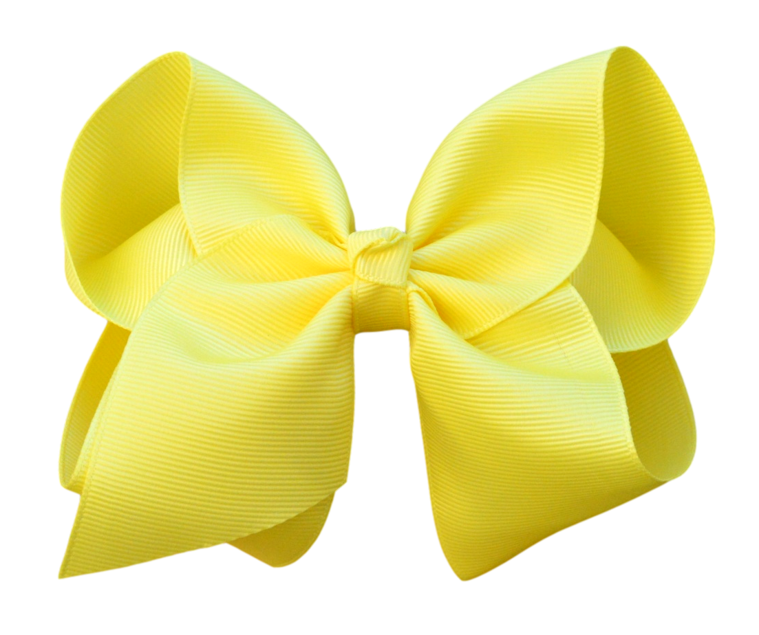 5-inch Solid Grosgrain Bow