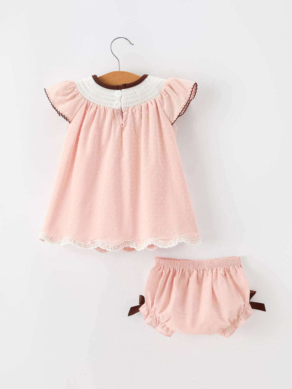 Western Pink Embroidered Set
