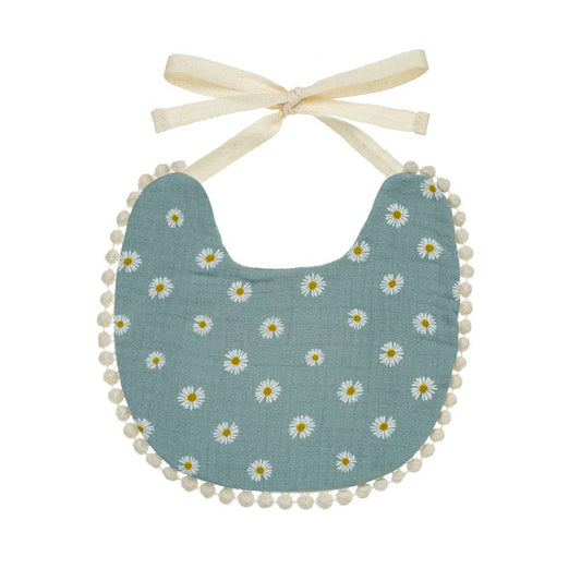 Vintage Print Floral Bib