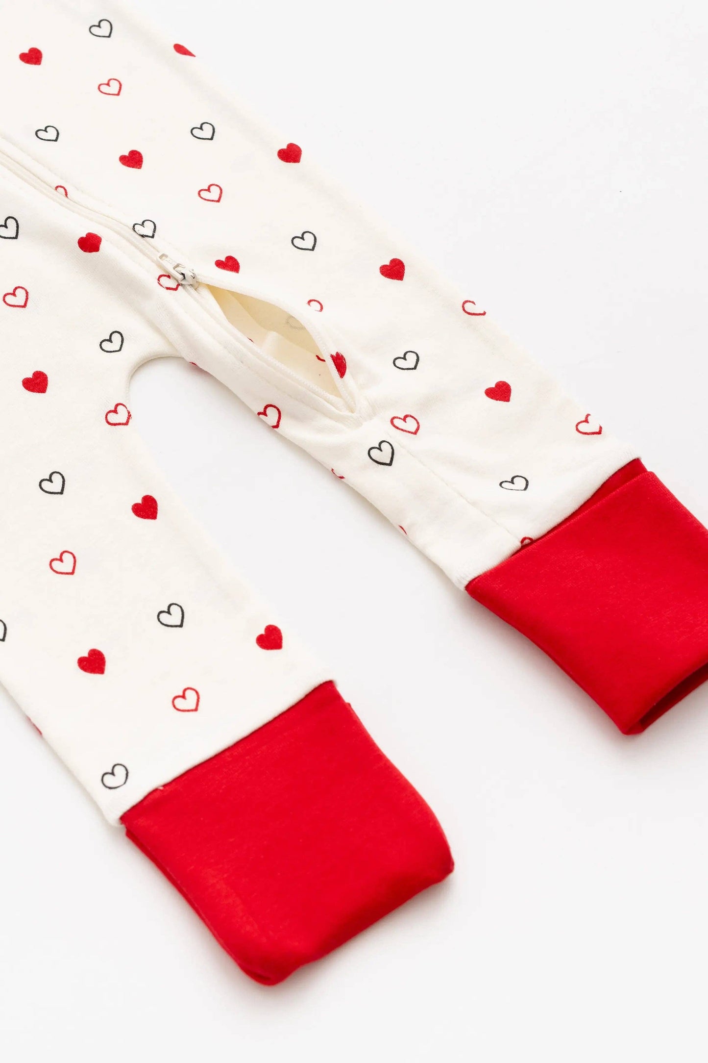 Doodle Hearts Zippy PJs